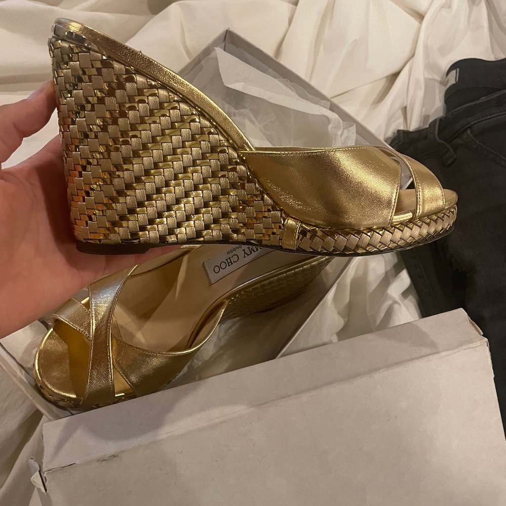Jimmy choo wedges